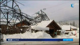 Neige. Une ligne à haute-tension chute dans le secteur des Houches (Haute-Savoie)