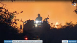 Incendie en Gironde : évacuation de nuit suite au feu de forêt à ...